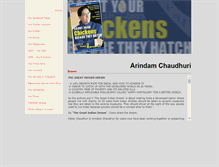 Tablet Screenshot of books.arindamchaudhuri.com